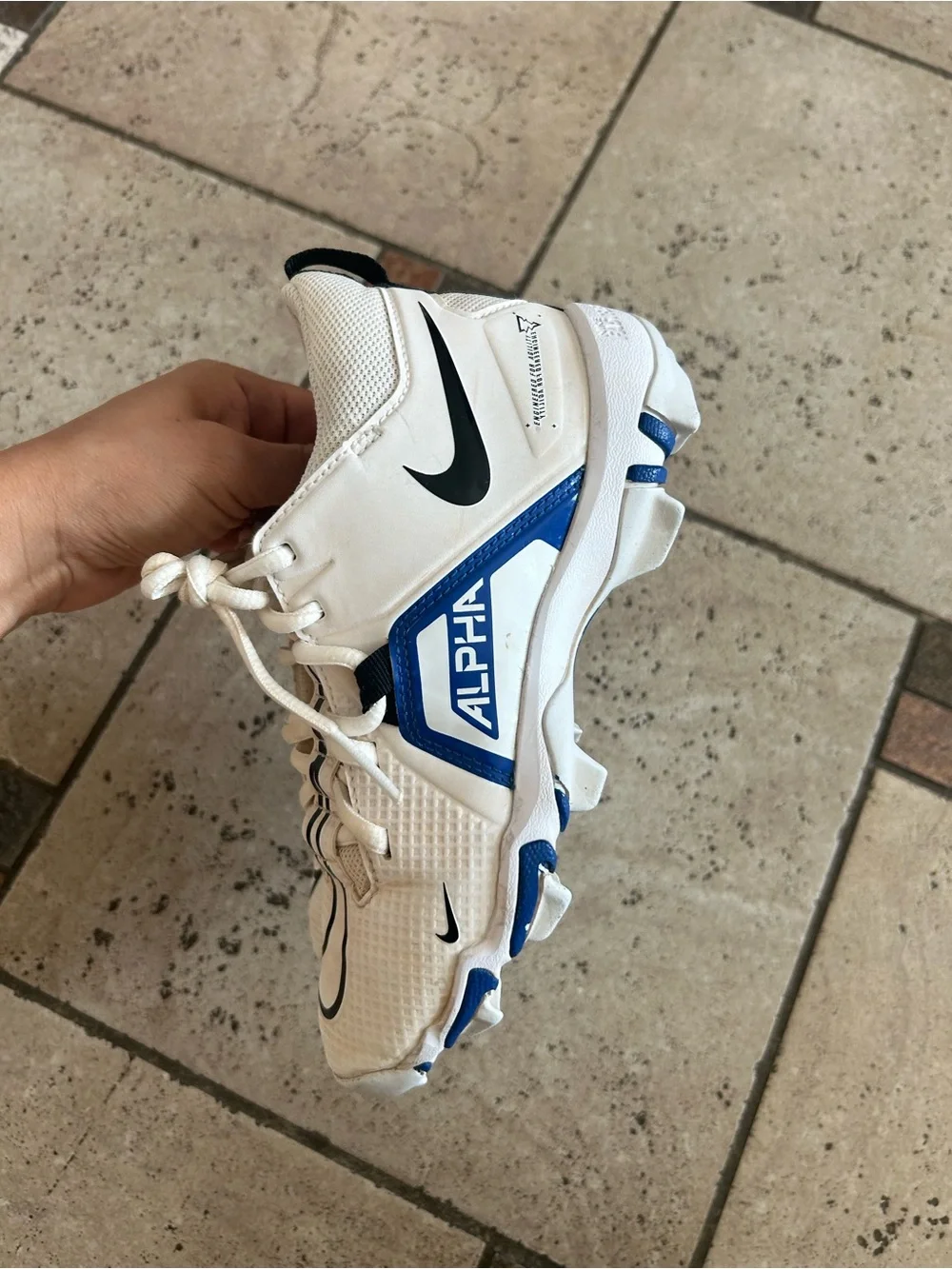 Like new Nike kids soccer cleats size 3